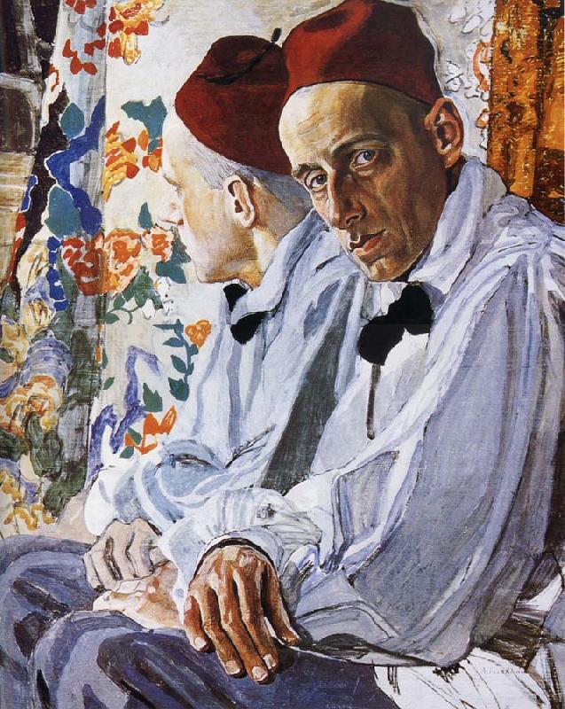 Alexander Yakovlevich GOLOVIN The Portrait of Actor